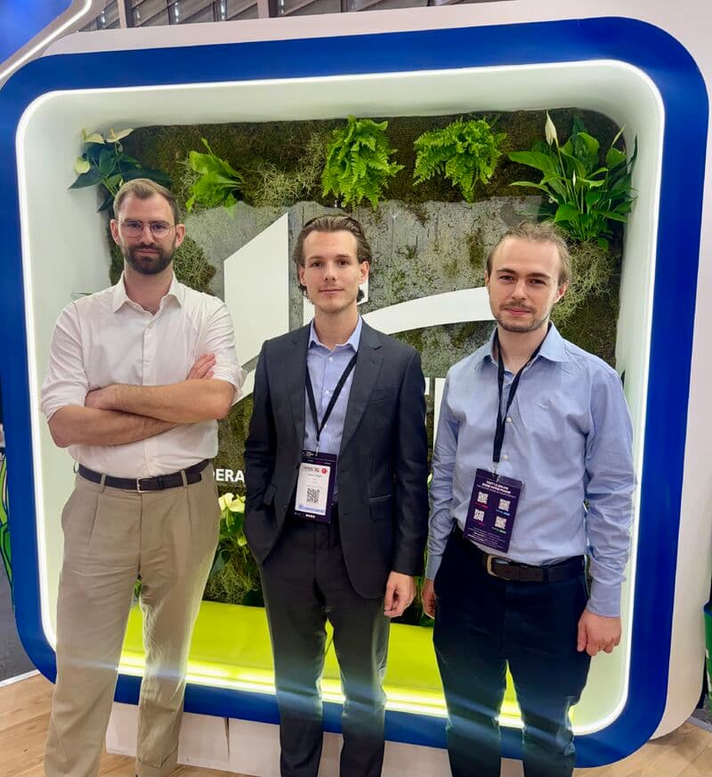With Thomas Vilmin from FFB Grand Paris Île-de-France at Batimat.